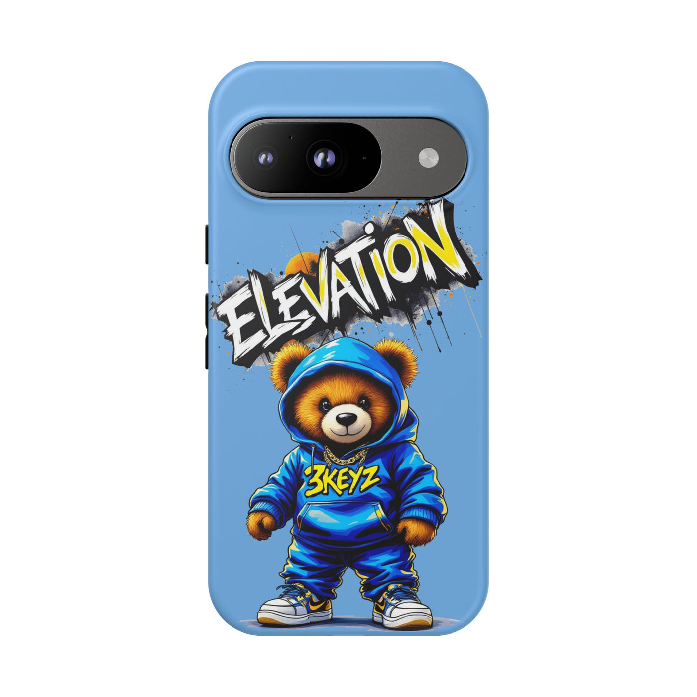 Elevated street drip Bear Phone Case - Tough and Trendy Design