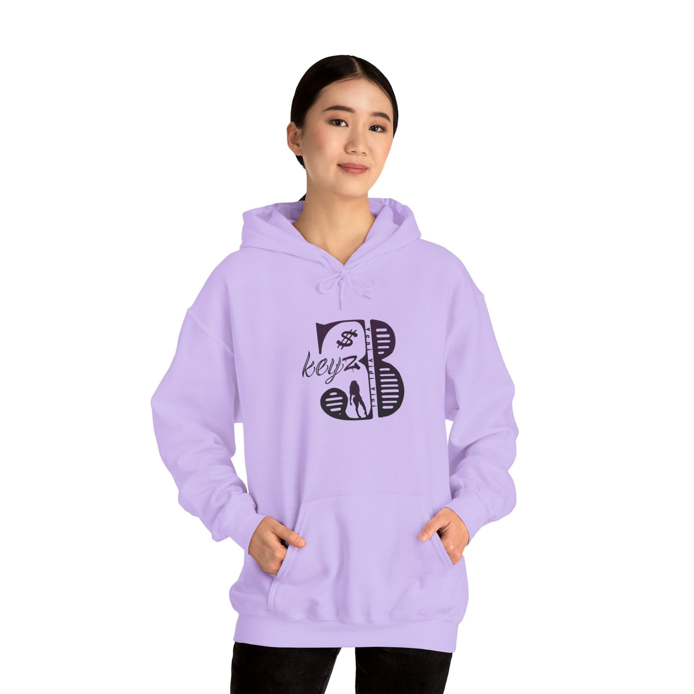 3Keyz Original Drip Unisex hoodie in Purple/Black