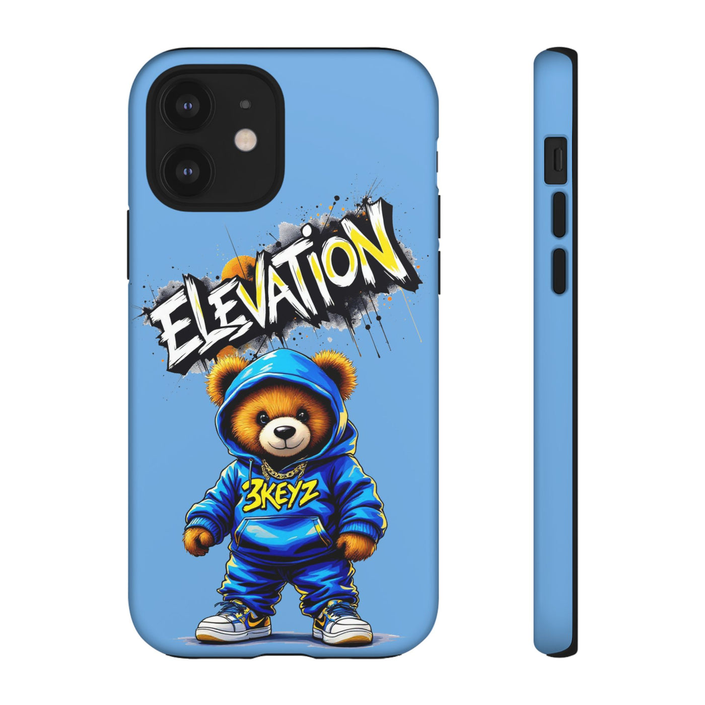 Elevated street drip Bear Phone Case - Tough and Trendy Design