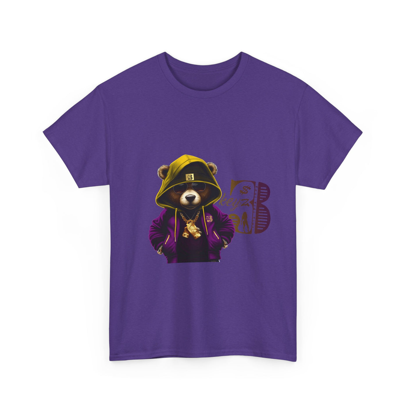 3keyz OG Teddy purple/Gold
