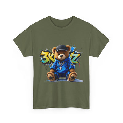 3keyz Teddy Drip Color Way Unisex Heavy Cotton Tee