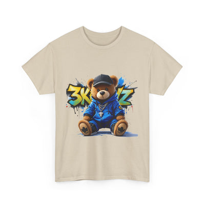 3keyz Teddy Drip Color Way Unisex Heavy Cotton Tee
