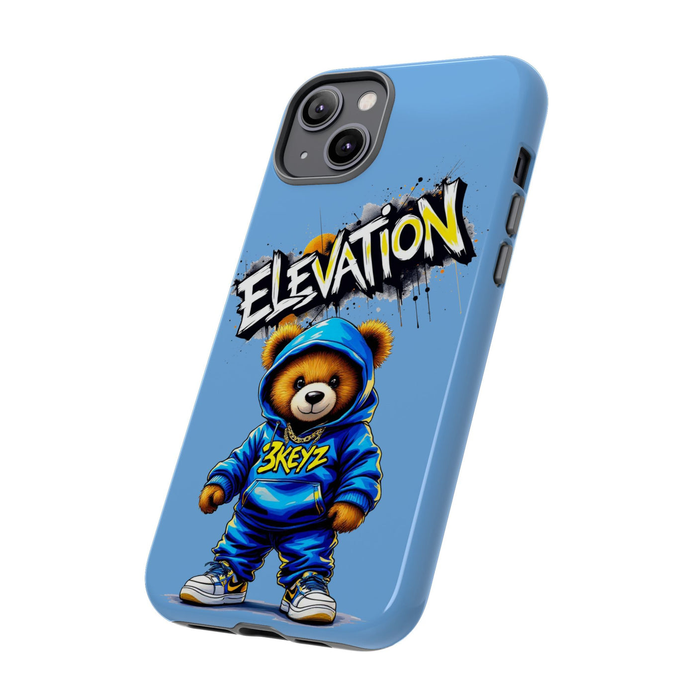 Elevated street drip Bear Phone Case - Tough and Trendy Design