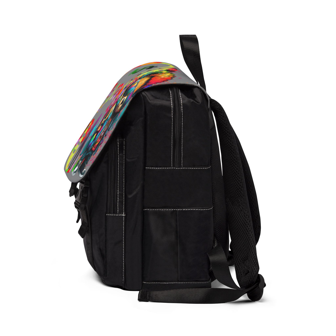 3keyz OG drip Backpack Paint Splatter