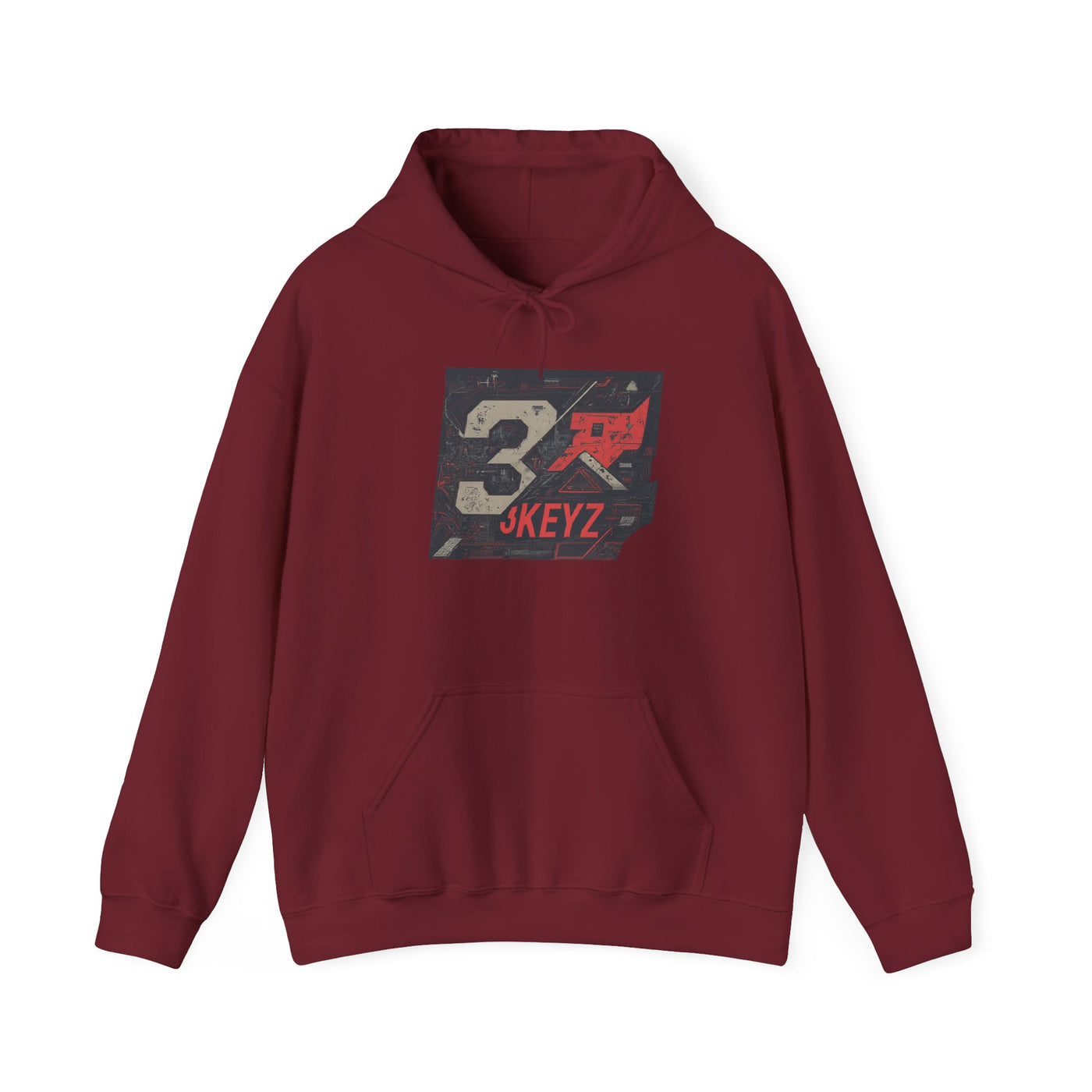 3keyz Big 3 Abstract Hoodie