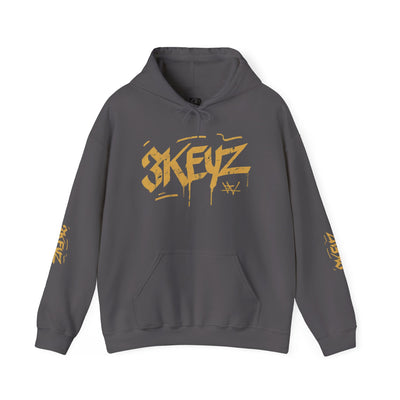 Hooded Sweatshirt 3keyz OG Teddy Drip Golden Design