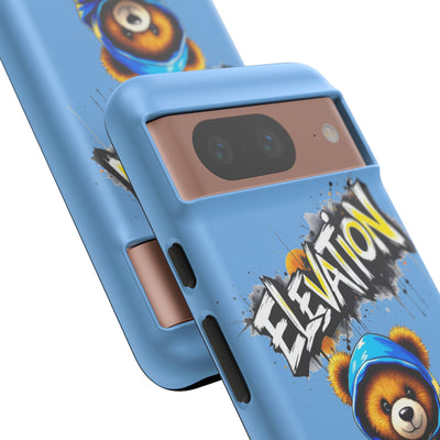 Elevated street drip Bear Phone Case - Tough and Trendy Design