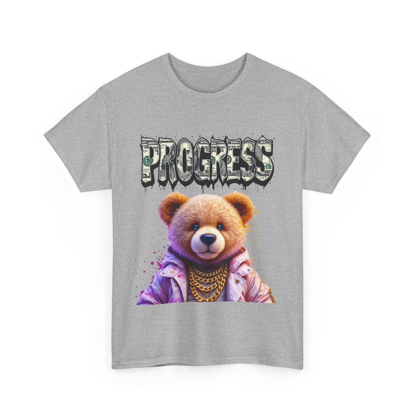 Teddy Pink Drip Tee
