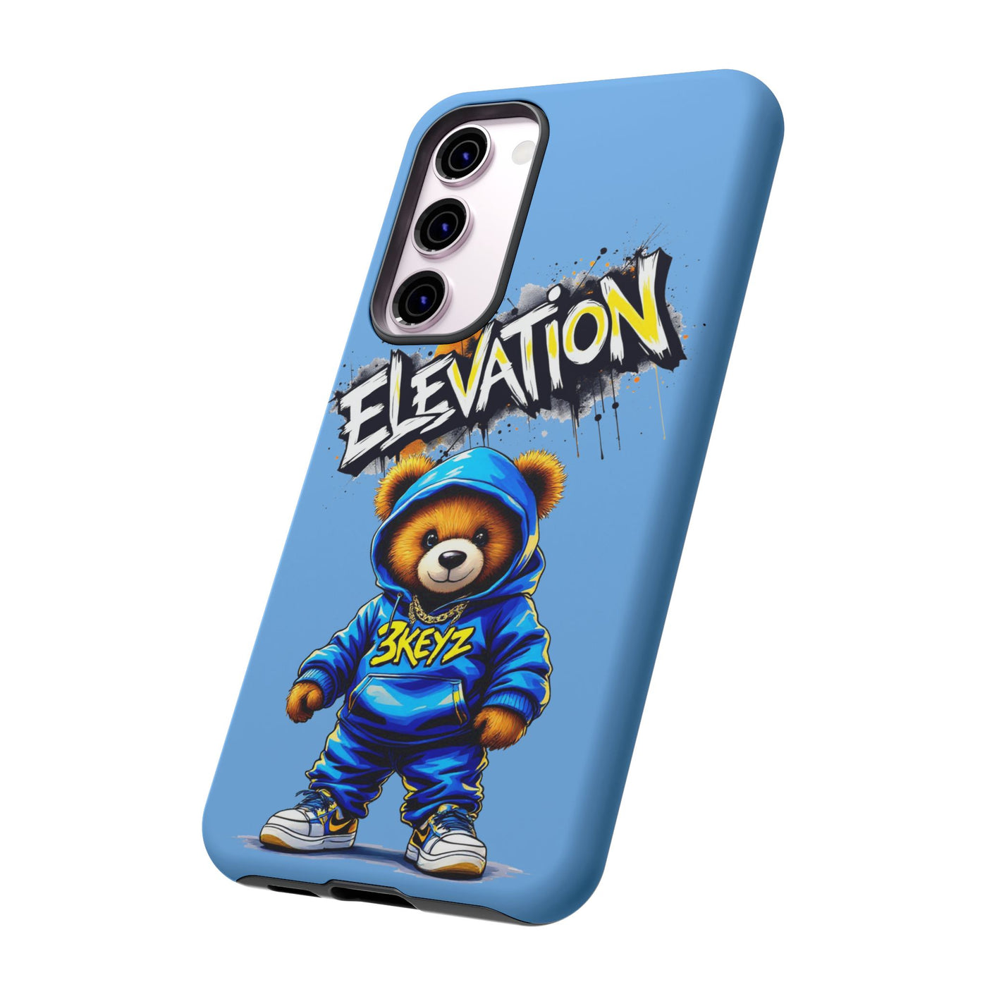 Elevated street drip Bear Phone Case - Tough and Trendy Design