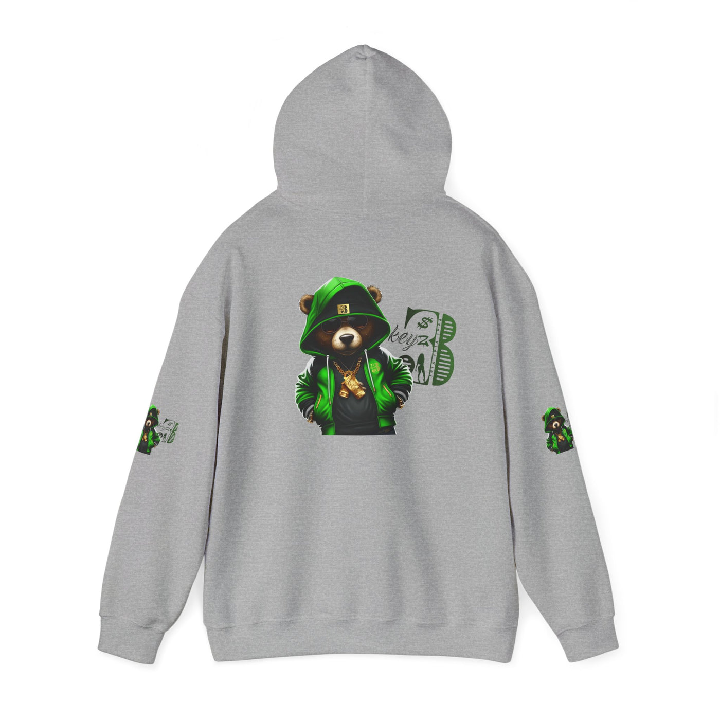 Lime Green OG Teddy Drip Hoodie