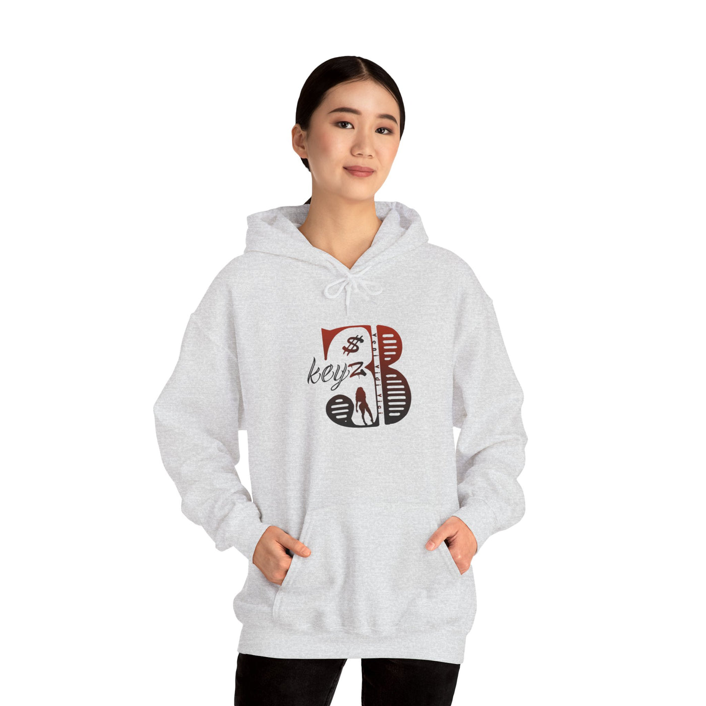 3Keyz Original Drip Unisex hoodie Orange Crush