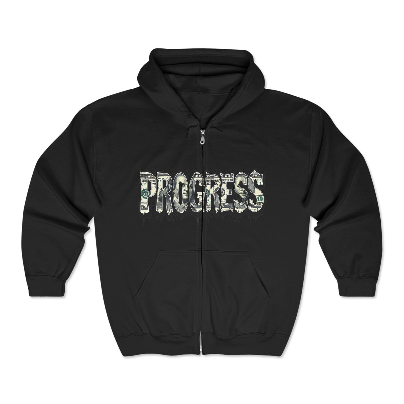 Hoodie - Progress Purple/Gold OG Teddy Drip Unisex Sweatshirt