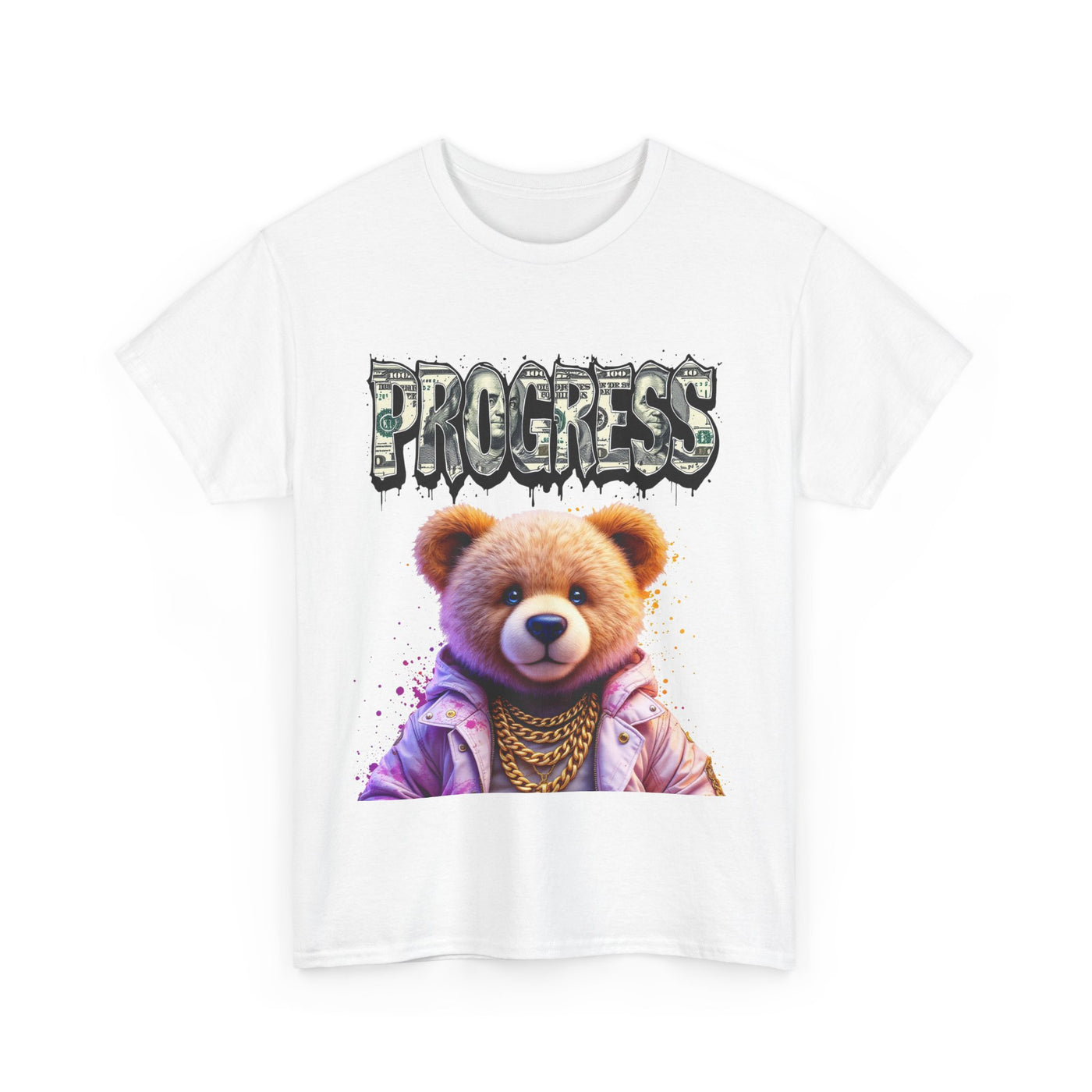 Teddy Pink Drip Tee