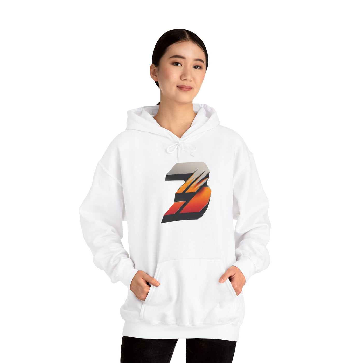 3keyz Big 3 Orange Crush Unisex Hoodie
