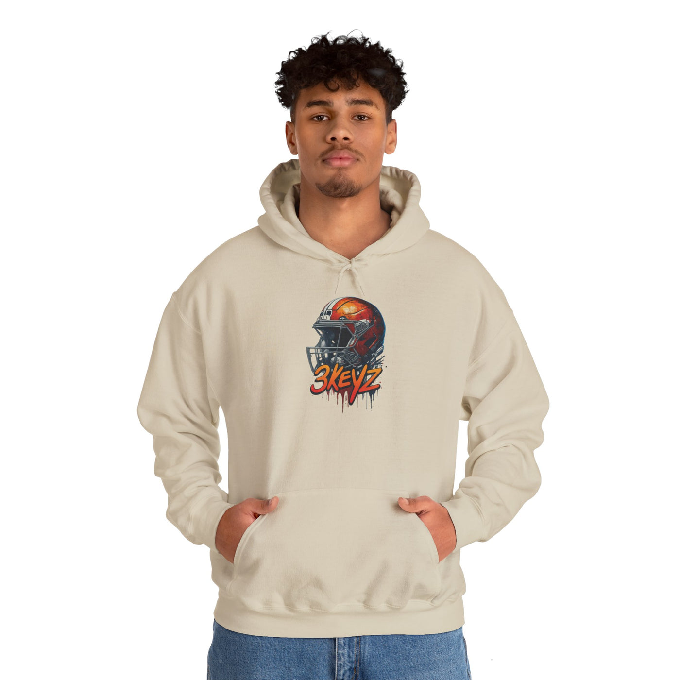 3keyz FootballStrong2 Drip Hoodie