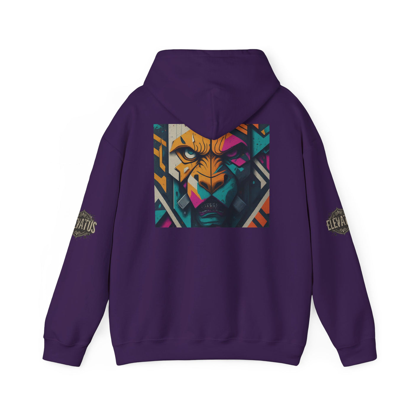 Hooded Sweatshirt - Eye of the Tiger Street Drip Design