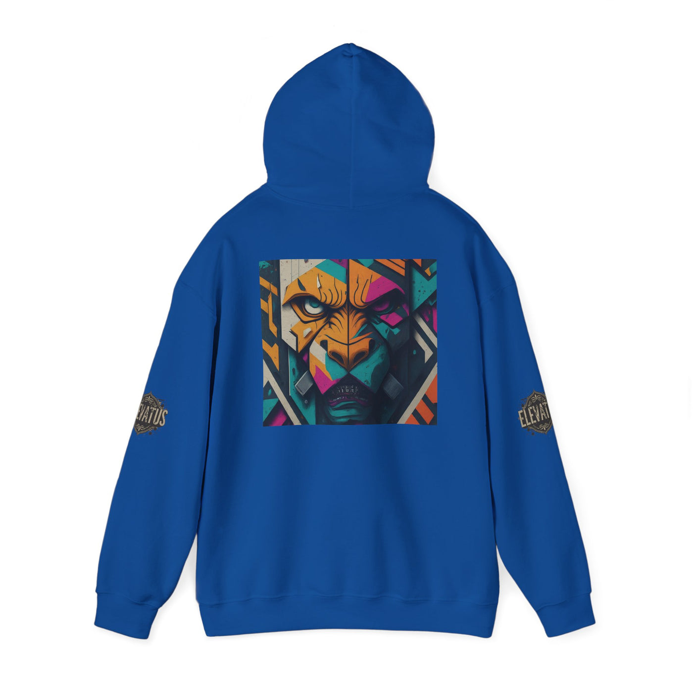 Hooded Sweatshirt - Eye of the Tiger Street Drip Design