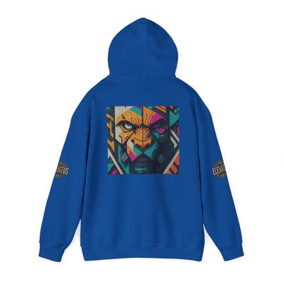 Hooded Sweatshirt - Eye of the Tiger Street Drip Design