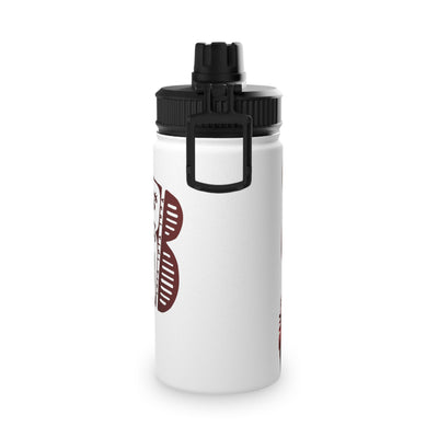3keyz Cool Bear Red Stainless Steel Water Bottle with Sports Lid