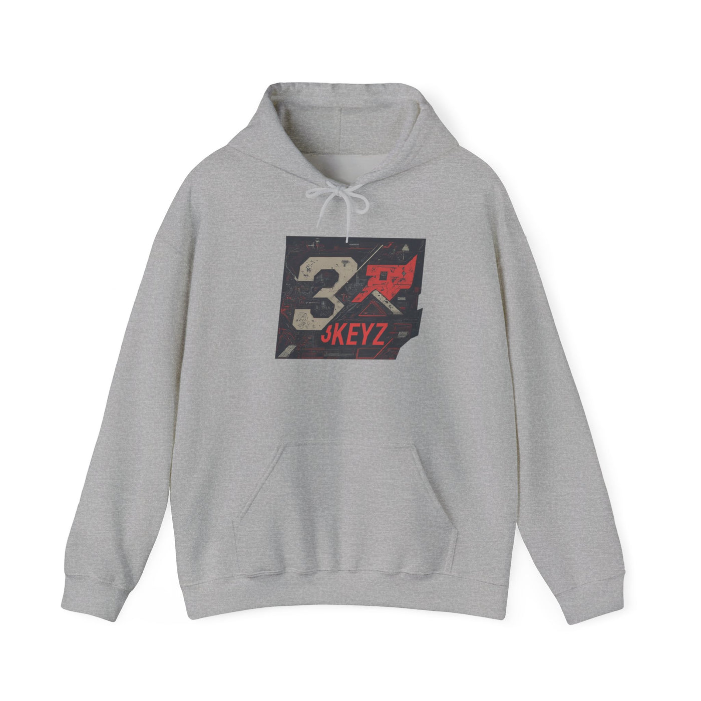 3keyz Big 3 Abstract Hoodie