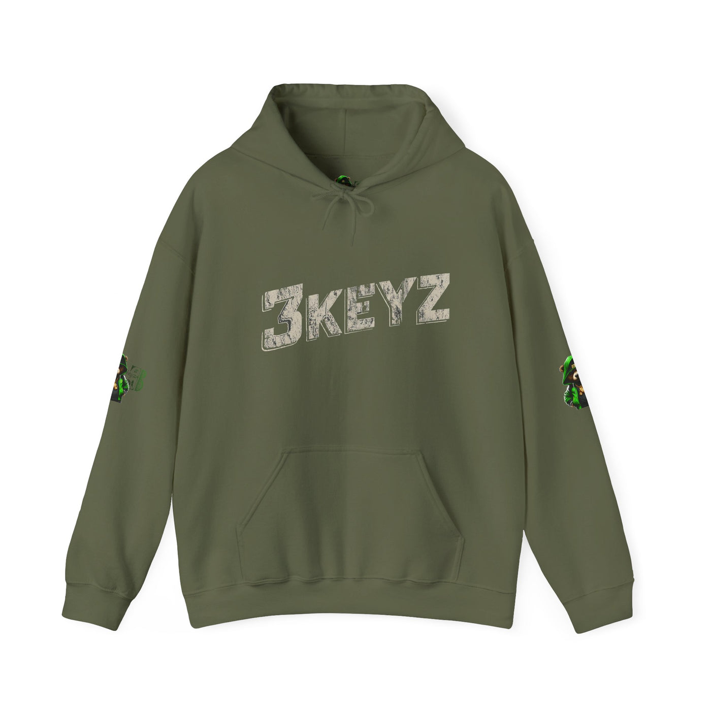 Lime Green OG Teddy Drip Hoodie