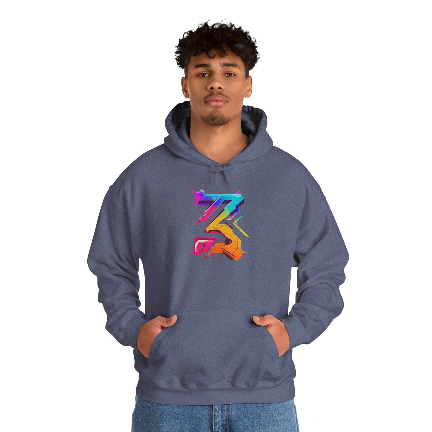 3keyz Big 3 Paint Splatter Unisex Hoodie
