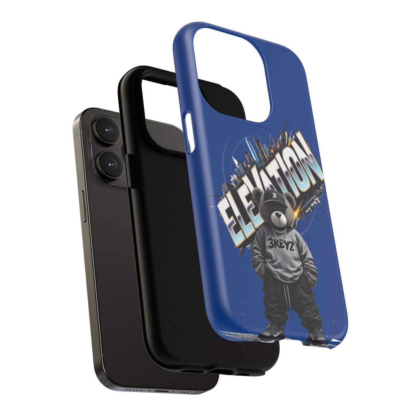 3keyz Magnetic Phone Case - Elevation Drip Blue