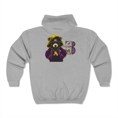 Hoodie - Progress Purple/Gold OG Teddy Drip Unisex Sweatshirt