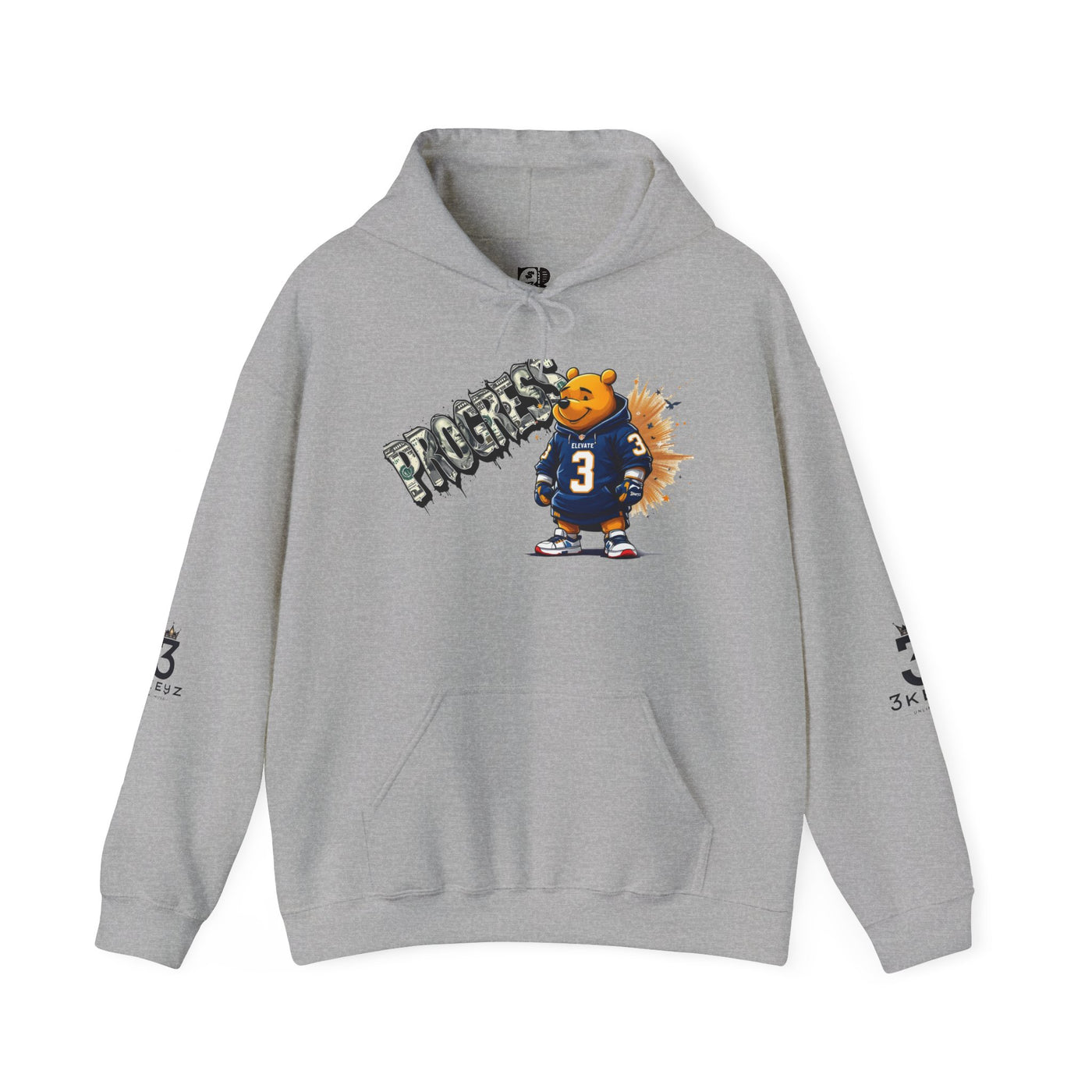 Hooded Sweatshirt 3keyz Poohbear Design