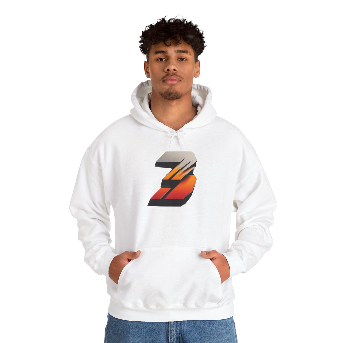 3keyz Big 3 Orange Crush Unisex Hoodie