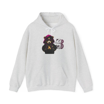 Unisex Hooded Sweatshirt 3keyz OG Teddy Drip Design Purple