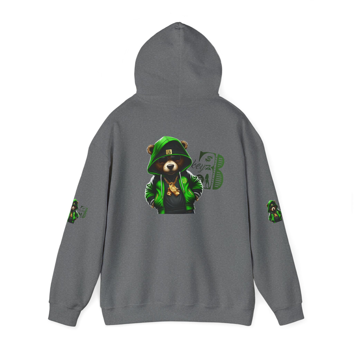 Lime Green OG Teddy Drip Hoodie