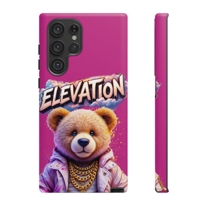 Elevated street drip Bear Pink Phone Case - Tough and Trendy Design