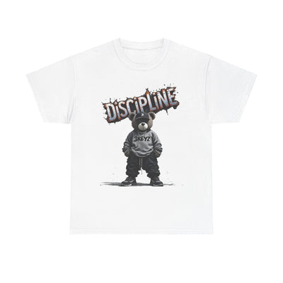 T-Shirt - Discipline Teddy Drip Design - Unisex Heavy Cotton Tee