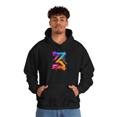 3keyz Big 3 Paint Splatter Unisex Hoodie