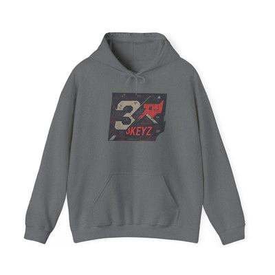 3keyz Big 3 Abstract Hoodie