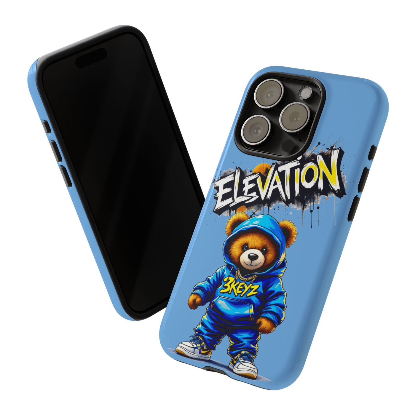 Elevated street drip Bear Phone Case - Tough and Trendy Design
