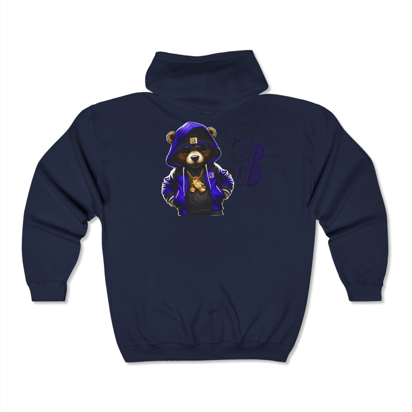 Copy of Progress Blue OG Teddy Drip Hoodie Sweatshirt