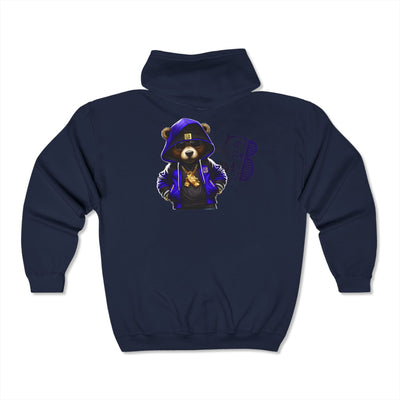 Copy of Progress Blue OG Teddy Drip Hoodie Sweatshirt