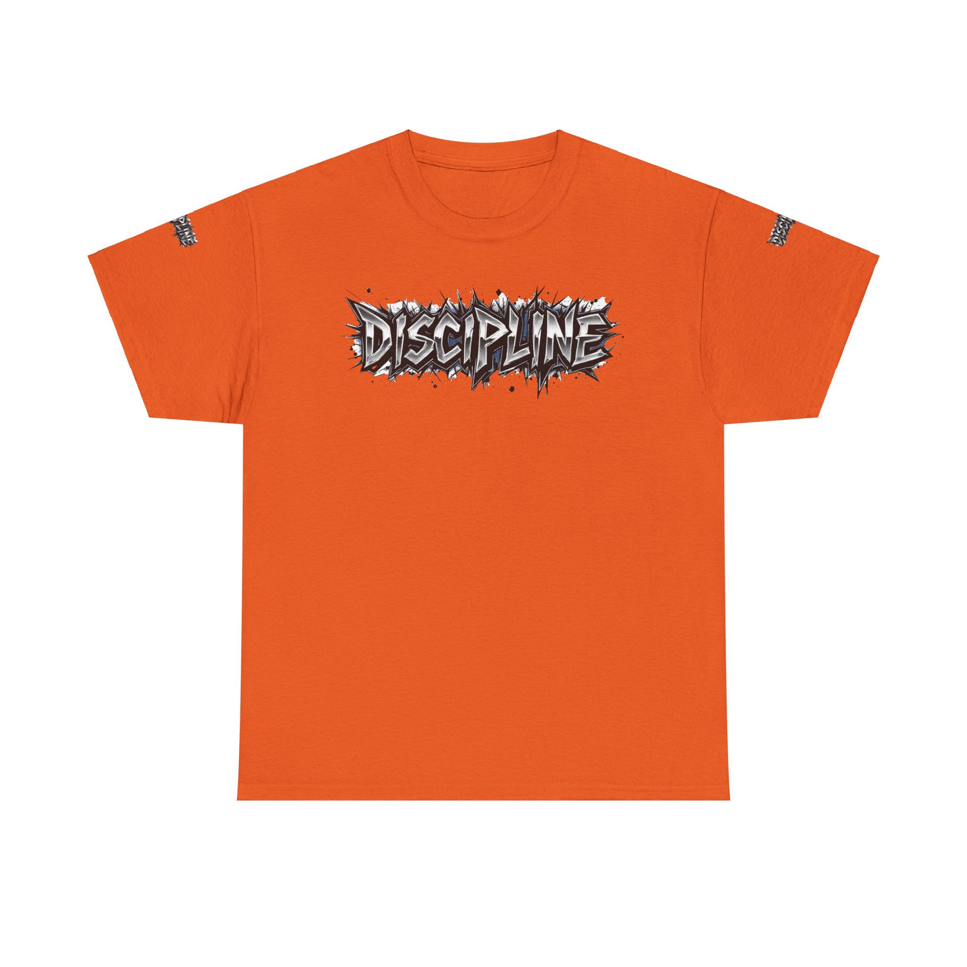 T-Shirt Discipline Cut Drip Design Heavy Cotton Unisex Tee