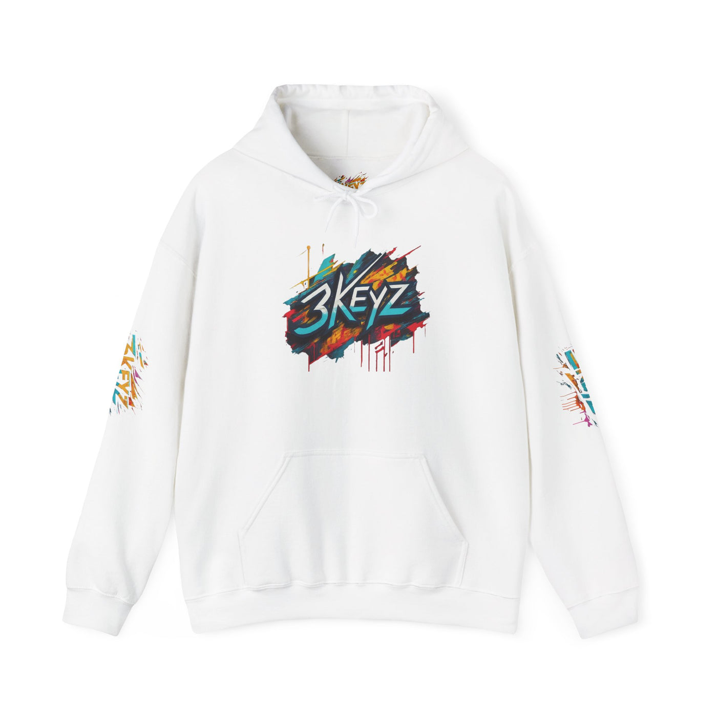 3keyz Creative Splash Street Drip Hoodie