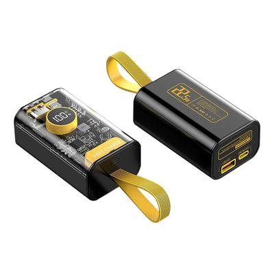 Custom Power Pro DIY Bank | PD 22.5W Fast-Charge Battery Case with Digital Display